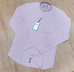 Cotton shirt Chinese Collor