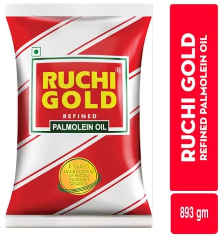 Ruchi Gold Palm Oil Pouch  (0.893 L)